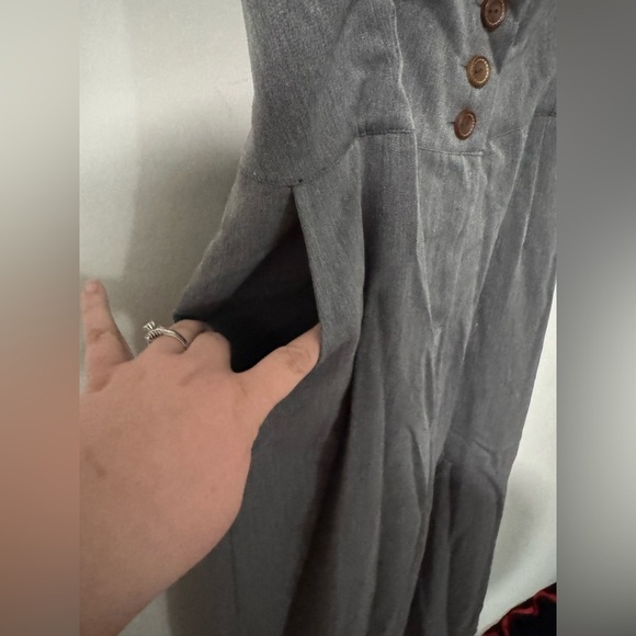 Royal Monk - Gray Jumpsuit Overalls - Picture 5 of 11